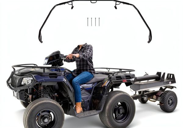 Rear Rack Extender SAUTVS for Polaris Sportsman Heavy Duty Alloy Steel-5