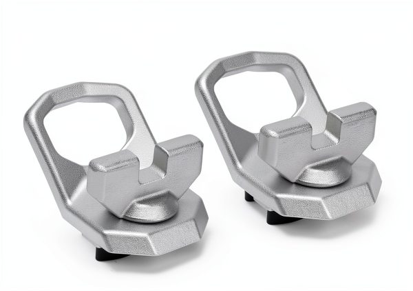 Lock and Ride MAX D Ring Jetuplusllc Steel Wing Nut Bolt – Silver 2pcs-2