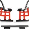 JY PERFORMANCE ATV Nerf Bars for 2001-2020 Honda TRX 250EX 250X Red-0
