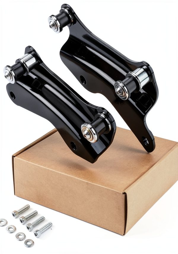LDJXDADI 4‑Point Docking Kit for Harley Touring – Black LD‑064‑01-0