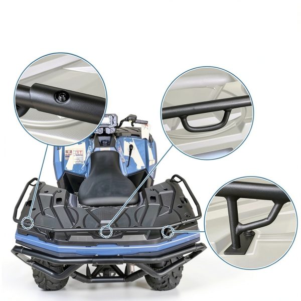 Rear Rack Extender SAUTVS for Polaris Sportsman Heavy Duty Alloy Steel-1