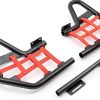 JY PERFORMANCE ATV Nerf Bars for 2001-2020 Honda TRX 250EX 250X Red-1
