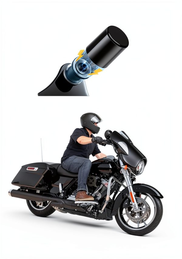 Amazicha Black Docking Hardware Covers Kit Compatible for Harley Davidson Touring Street Glide, Electra Glide, Road Glide, Road King 2009-later-2