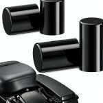 Amazicha Black Docking Hardware Covers Kit Compatible for Harley Davidson Touring Street Glide, Electra Glide, Road Glide, Road King 2009-later-0